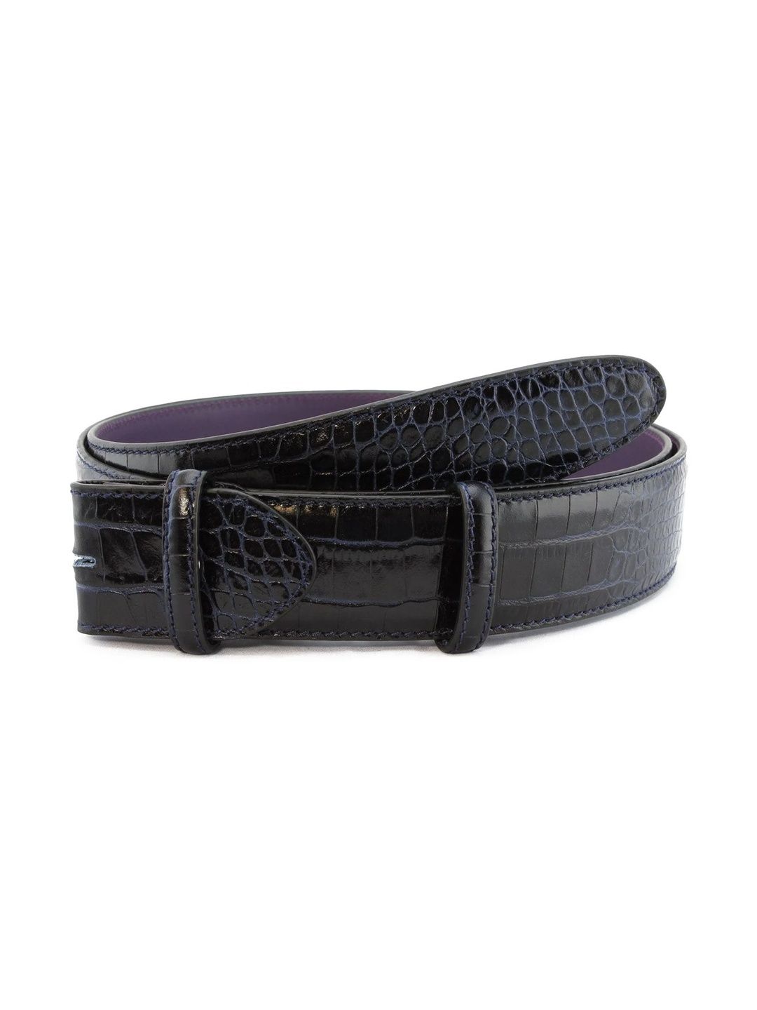 ELLIOT RHODES Men Textured Leather Formal Belt-picture-57