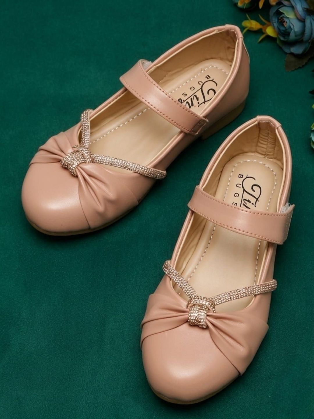 Tiny Bugs Girls Round Toe Ballerinas-picture-22