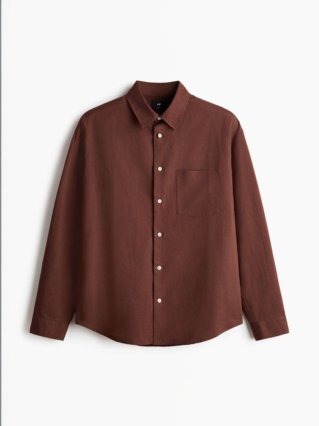 H&M Relaxed Fit Linen-blend Shirt-picture-12
