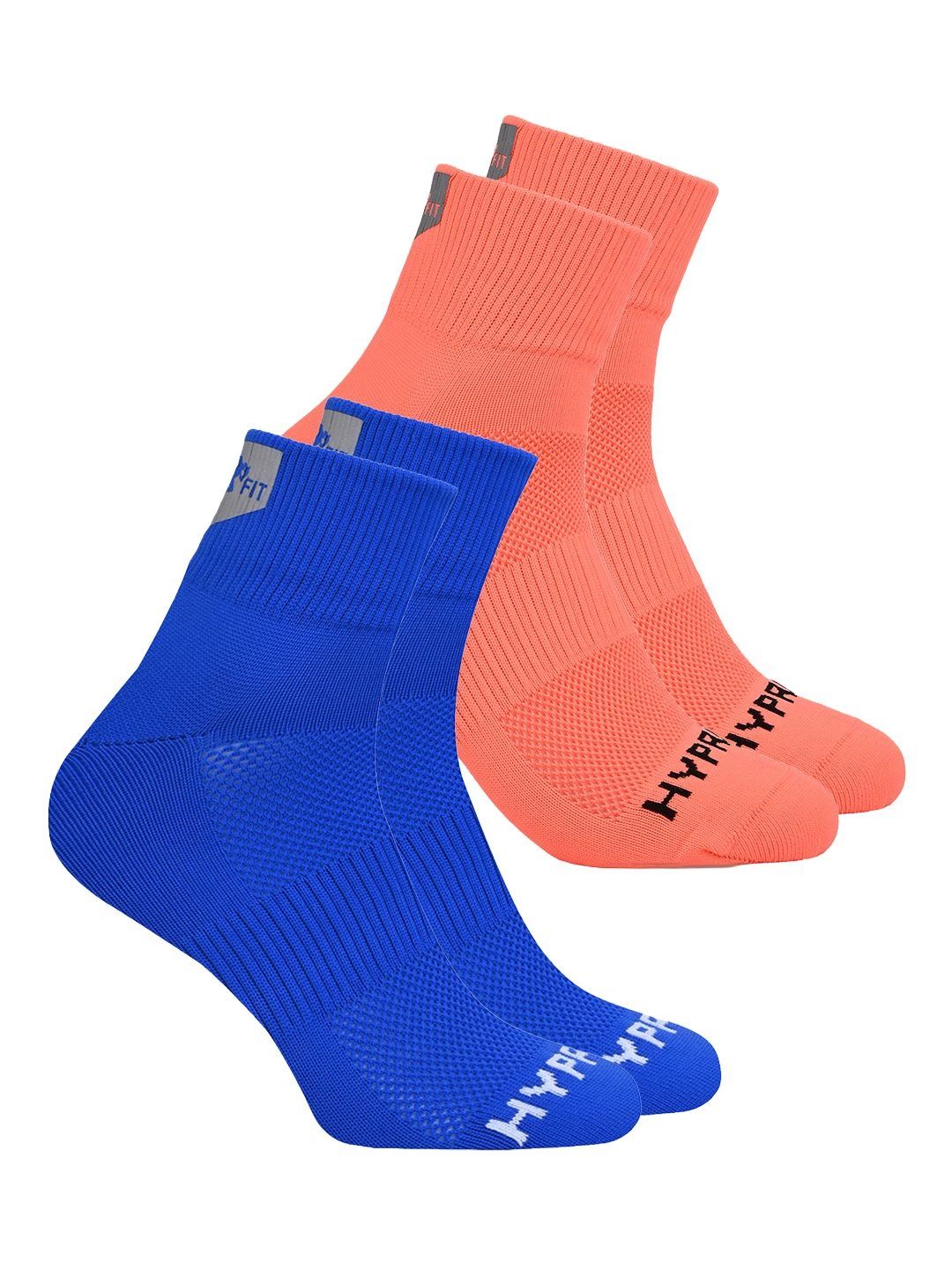 HYPR FIT Unisex Pack of 2 Ankle Length Socks-picture-18