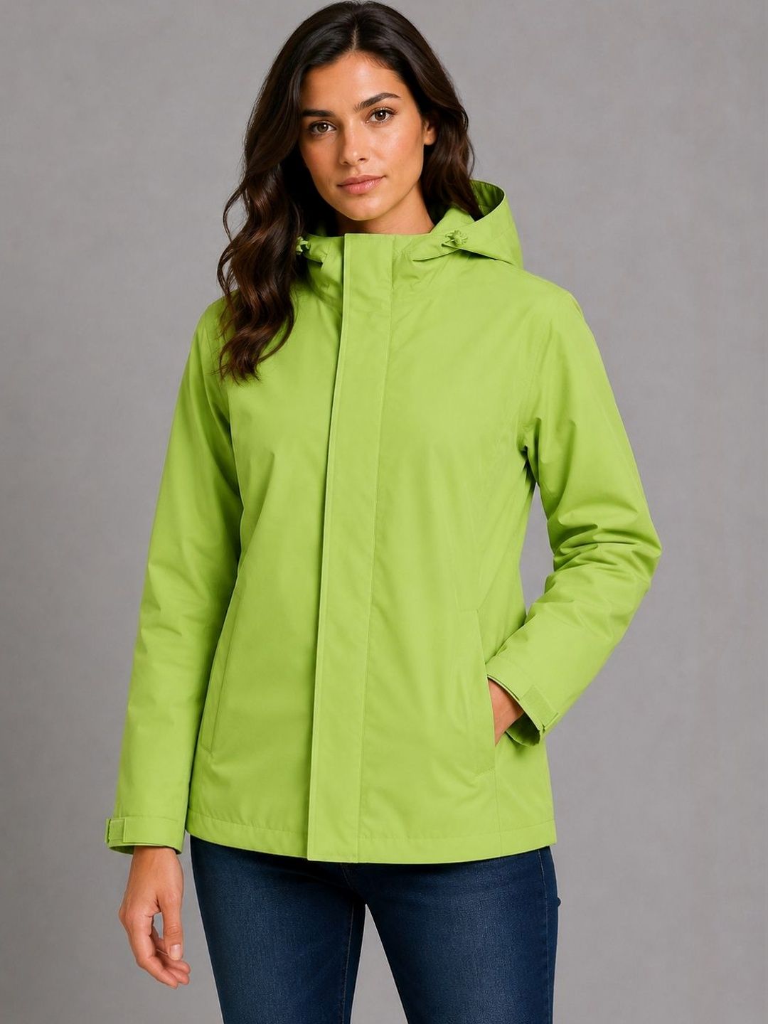 HOUSE OF VEDAS Waterproof Hooded Rain Jacket-picture-26