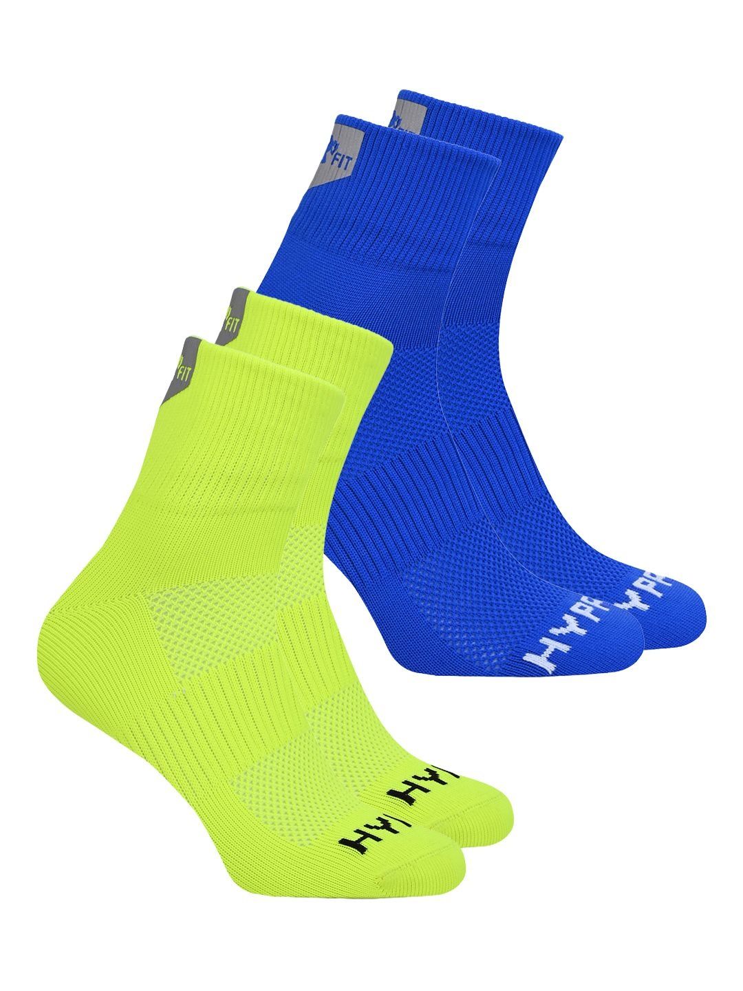 HYPR FIT Unisex Pack of 2 Above Ankle Socks-picture-16