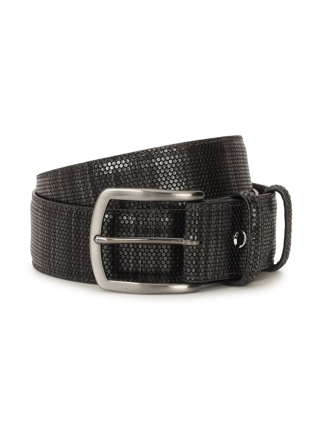ELLIOT RHODES Men Textured Leather Belt-image-31