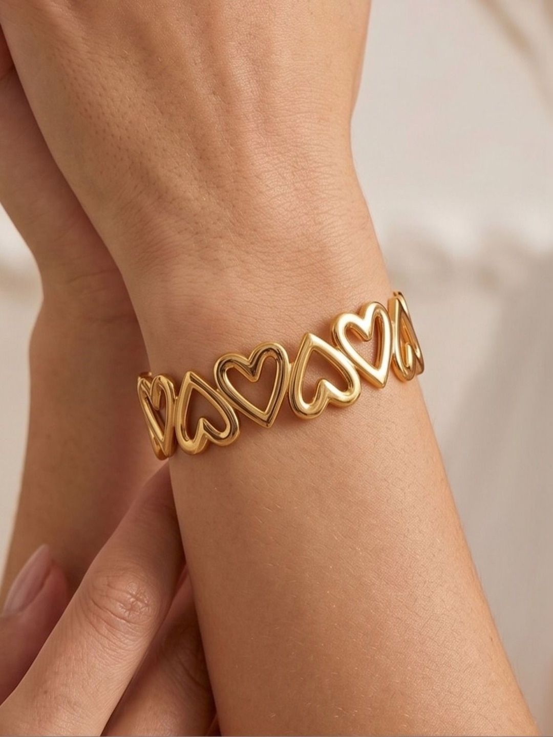 DressBerry Women Gold-Plated Cuff Bracelet-picture-57