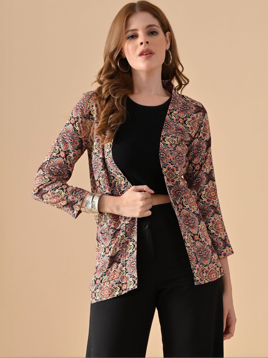 RAYWARE Women Printed Ethnic Shrug-picture-31