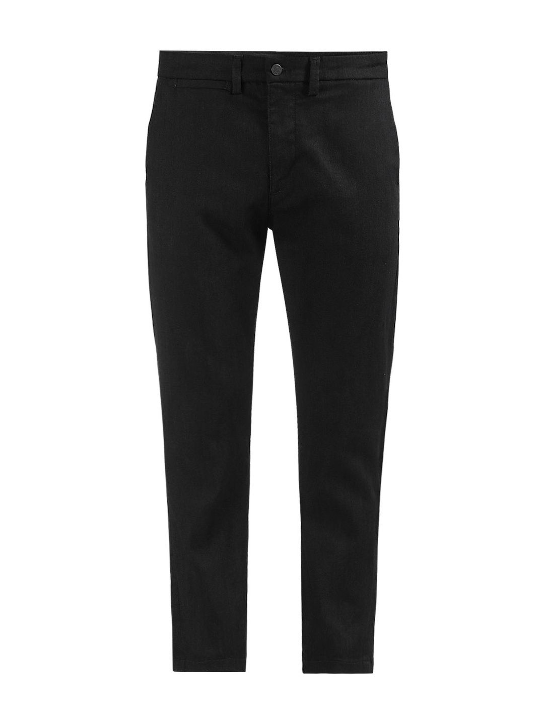 7 For All Mankind Men Solid Airweft Chinos Trousers-image-14