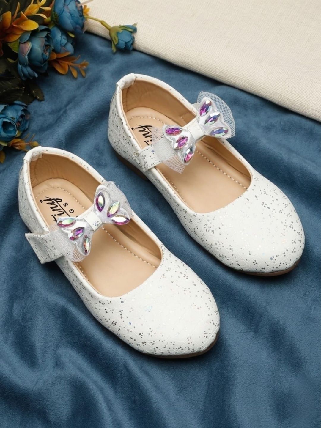 Tiny Bugs Kids Round Toe Ballerinas-picture-35