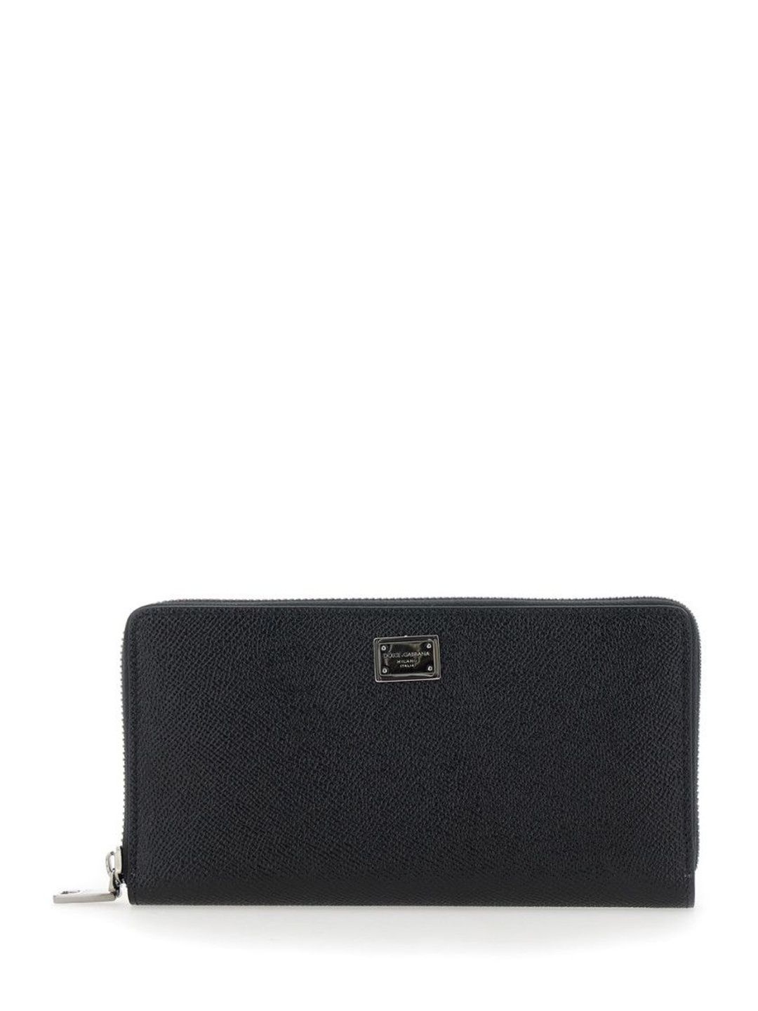 dolce & gabbana Black Logo Zip Around Wallet-picture-14