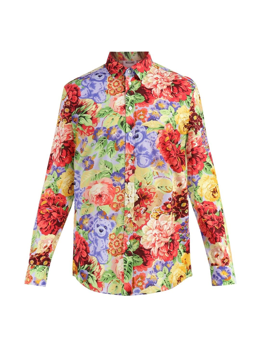MOSCHINO COUTURE Men Floral Printed Casual Shirt-picture-10