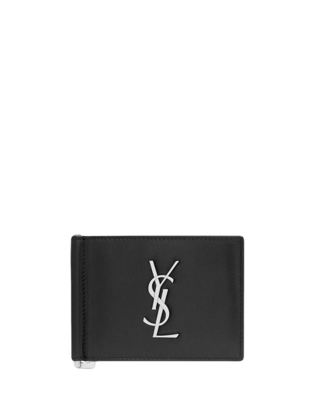 saint laurent Black Logo Wallet-picture-21