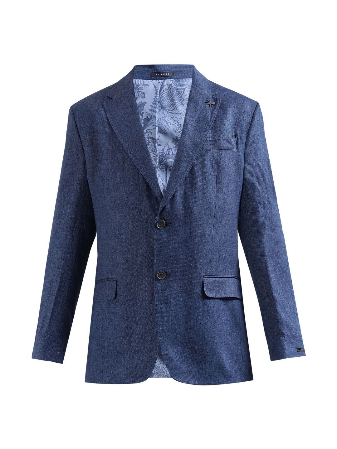 Ted Baker Men Heavy Linen Herringbone Blazer-picture-18