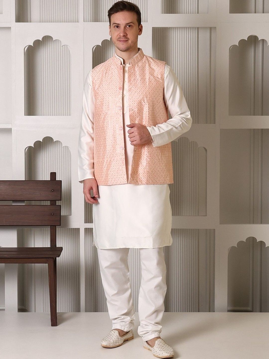 APPIX Embroidered Nehru Jackets-picture-13