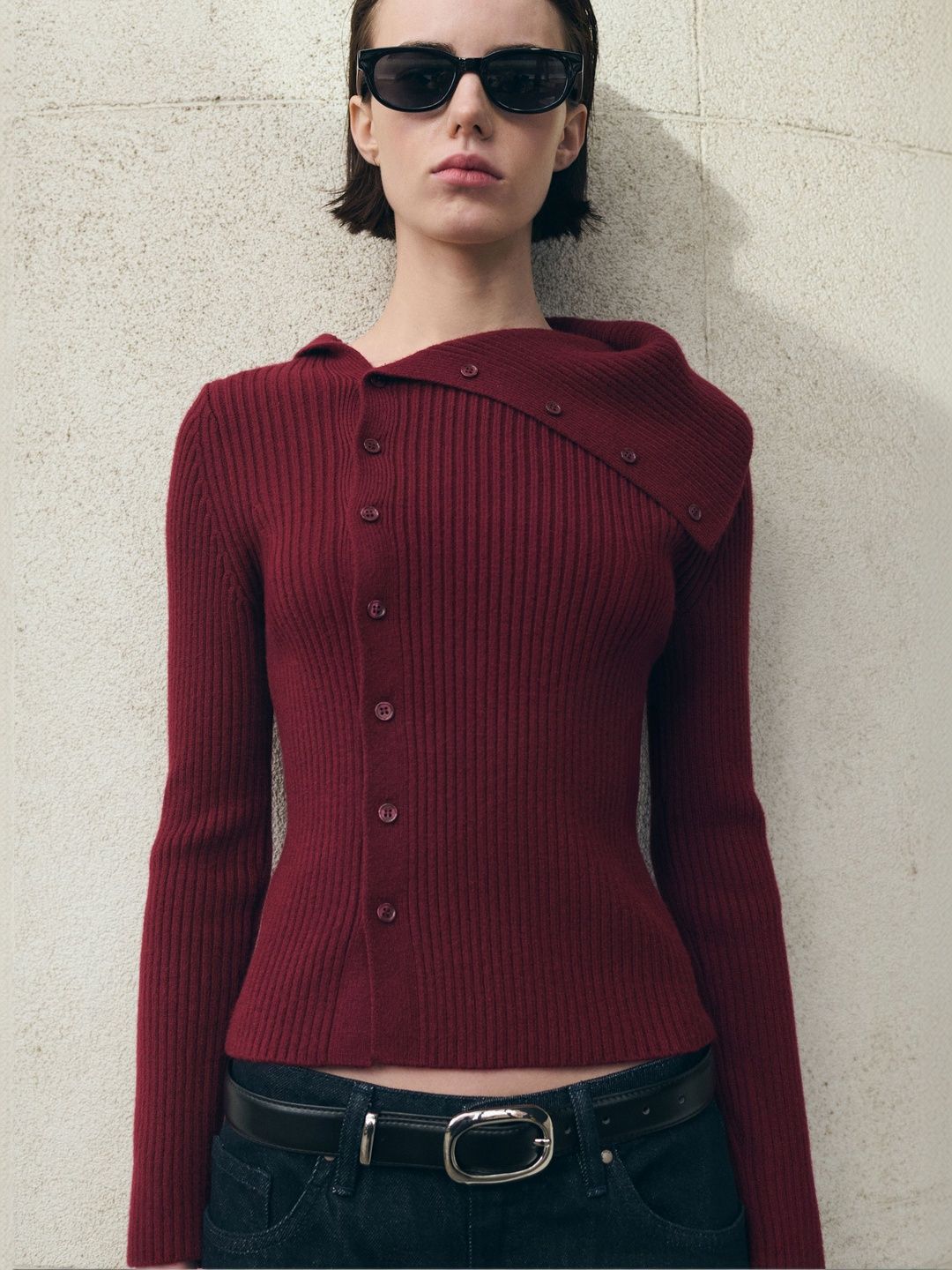 MANGO Ribbed Cardigan Sweater-picture-23