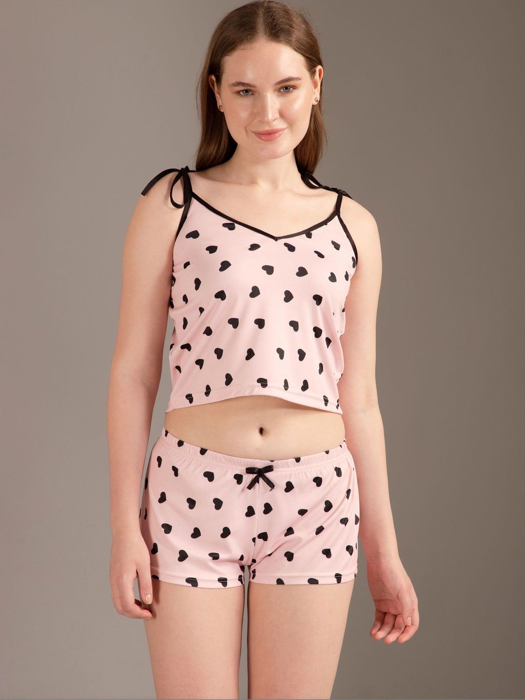 HERE&NOW Women Printed Night suit-picture-31