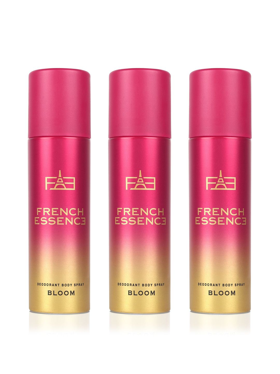FRENCH ESSENCE Set Of 3 Women Bloom Long Lasting Deodorant - 50 ml Each-picture-51