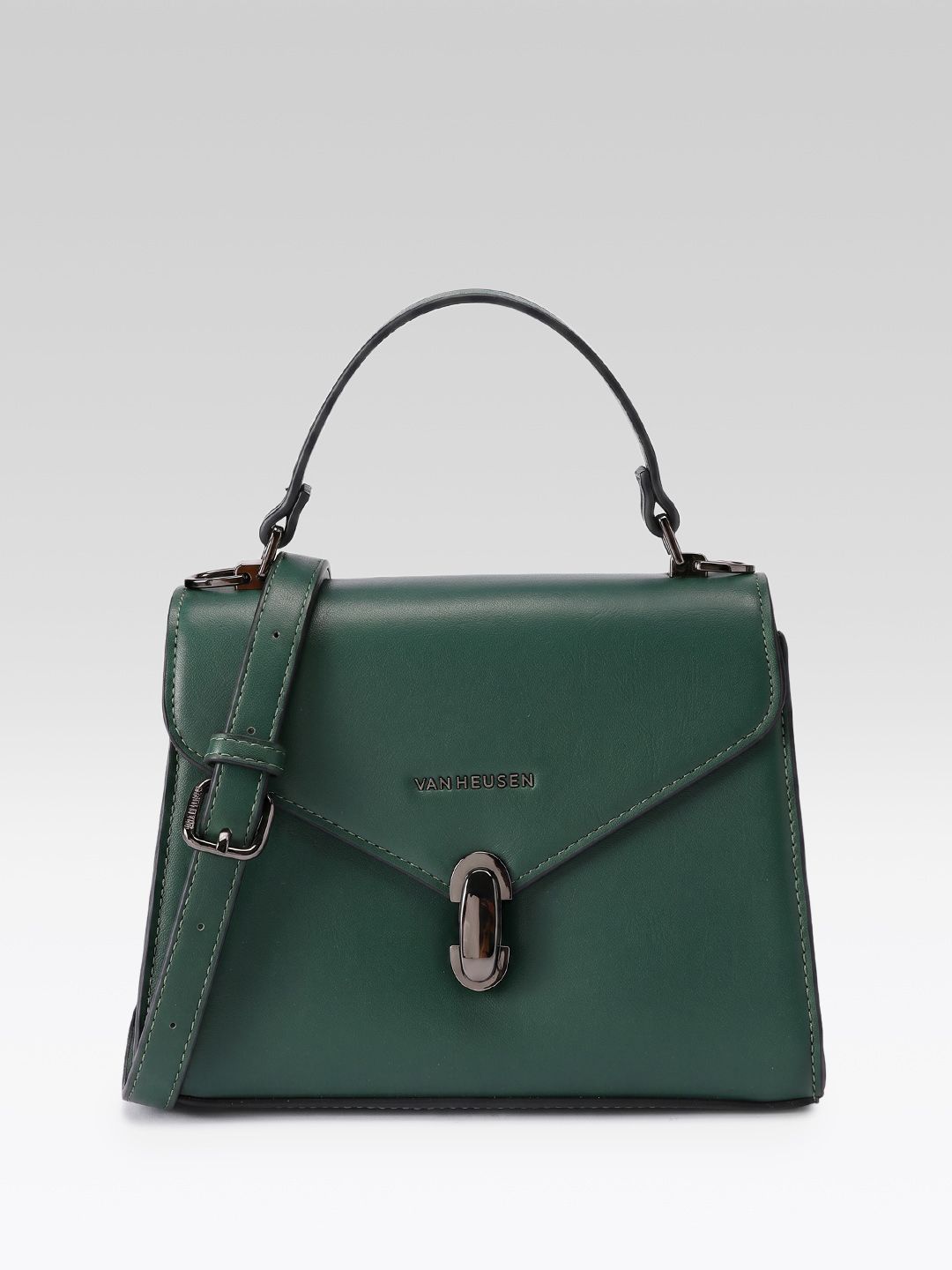 Van Heusen PU Structured Handheld Bag deal from myntra Van Heusen PU Structured Handheld Bag deal from myntra