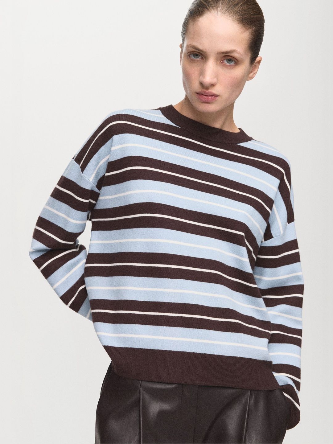 MANGO Striped Pullover Sweater-picture-51