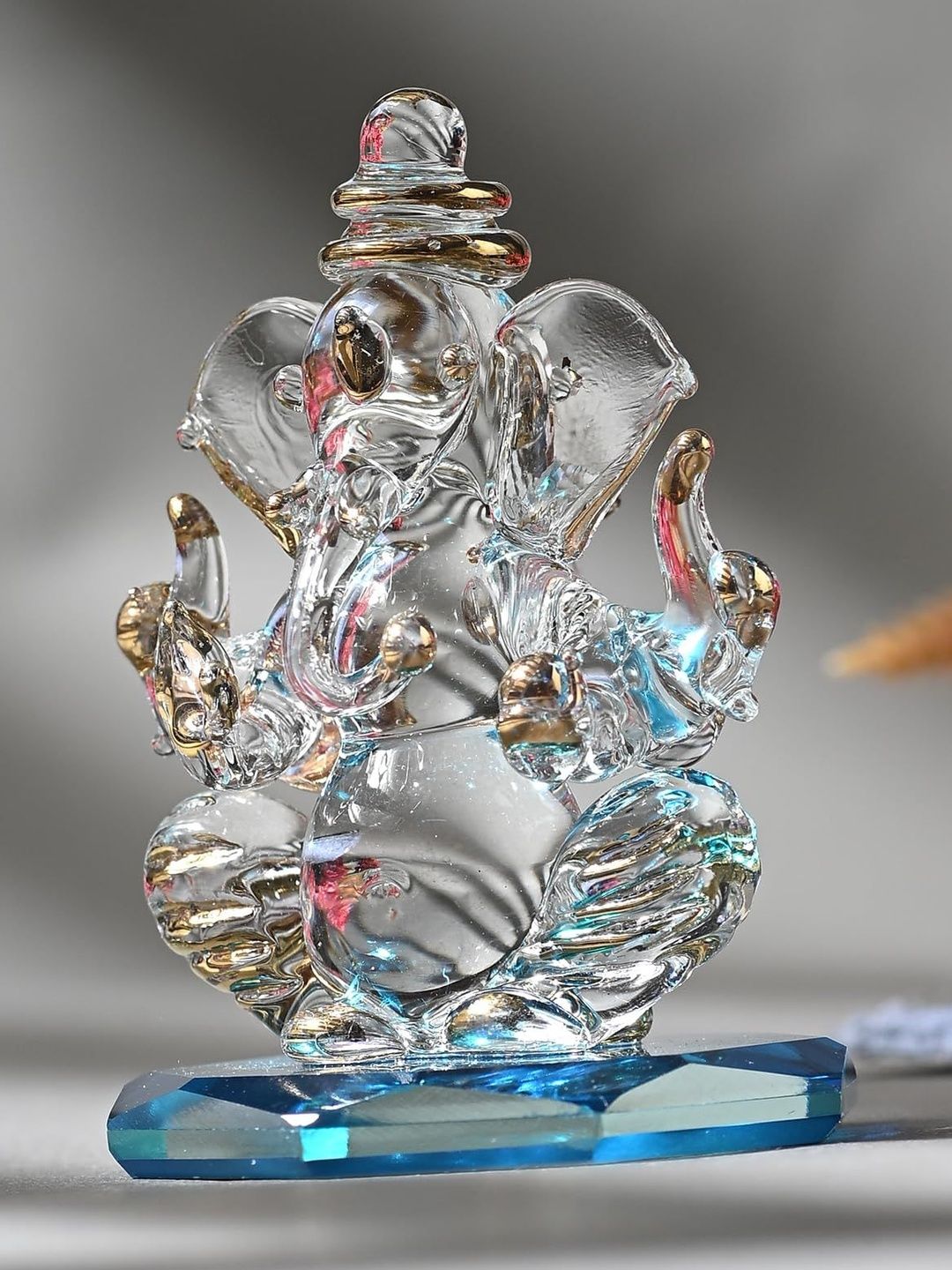 SOMIL Blue Religious Figurine Showpiece-picture-56
