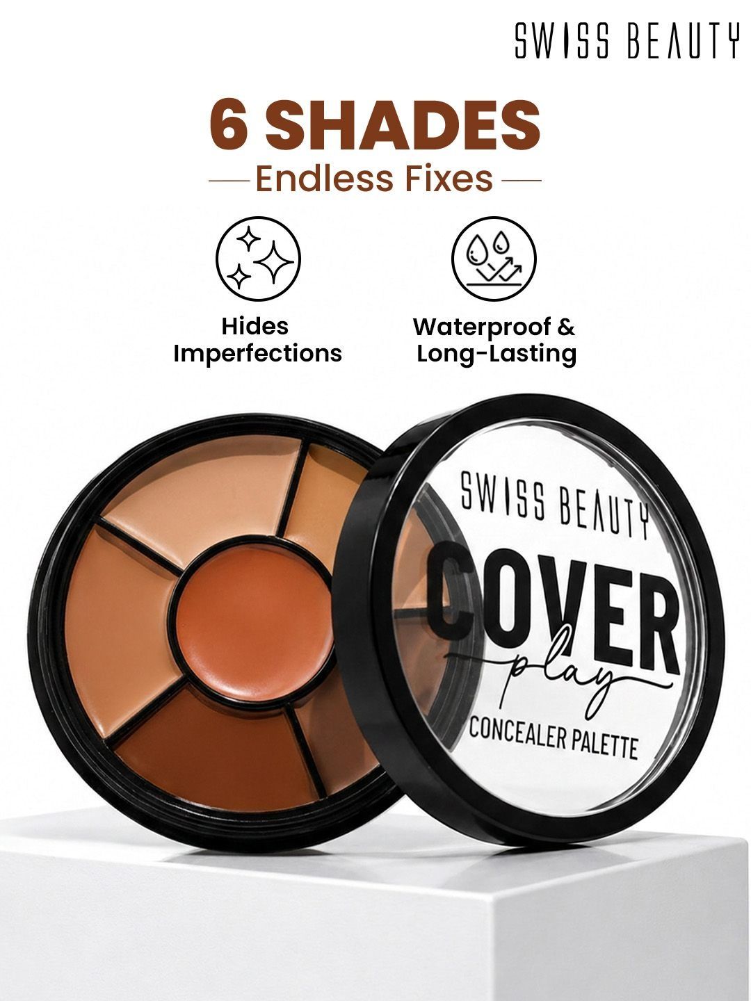 SWISS BEAUTY Cover Play Concealer Palette - 13 g-image-2