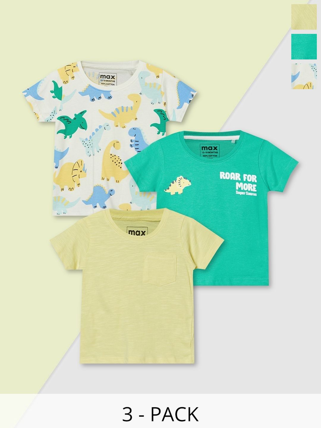 max Boys 3 Printed T-shirt-picture-31