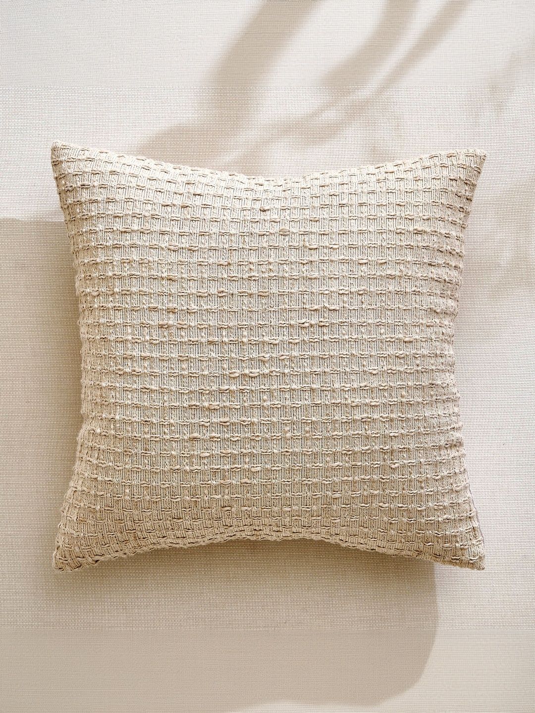 Home Centre Beige Square Cushion Covers-picture-10