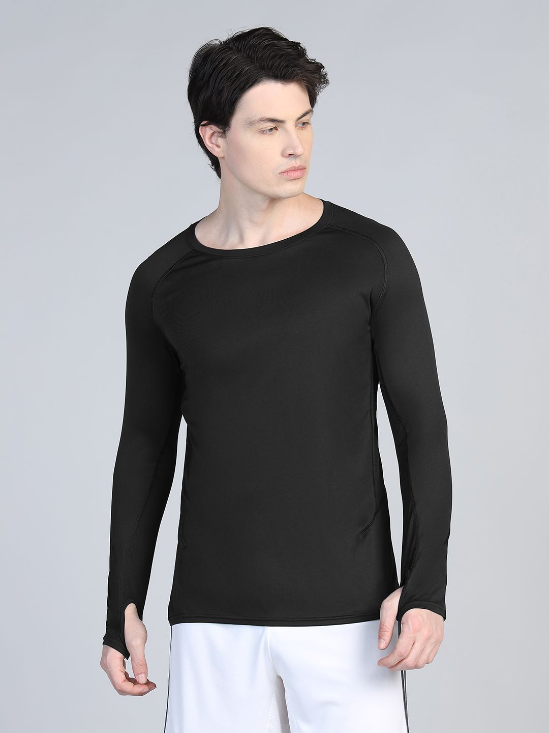 Gymshark Men Brand Logo Long Sleeve T-shirt-picture-15