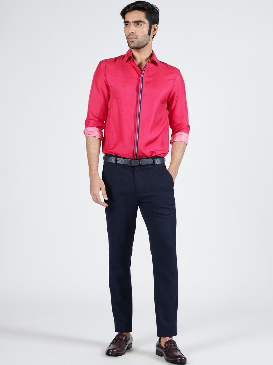 S&N by Shantnu Nikhil Men Slim Fit Printed Casual Shirt-picture-36