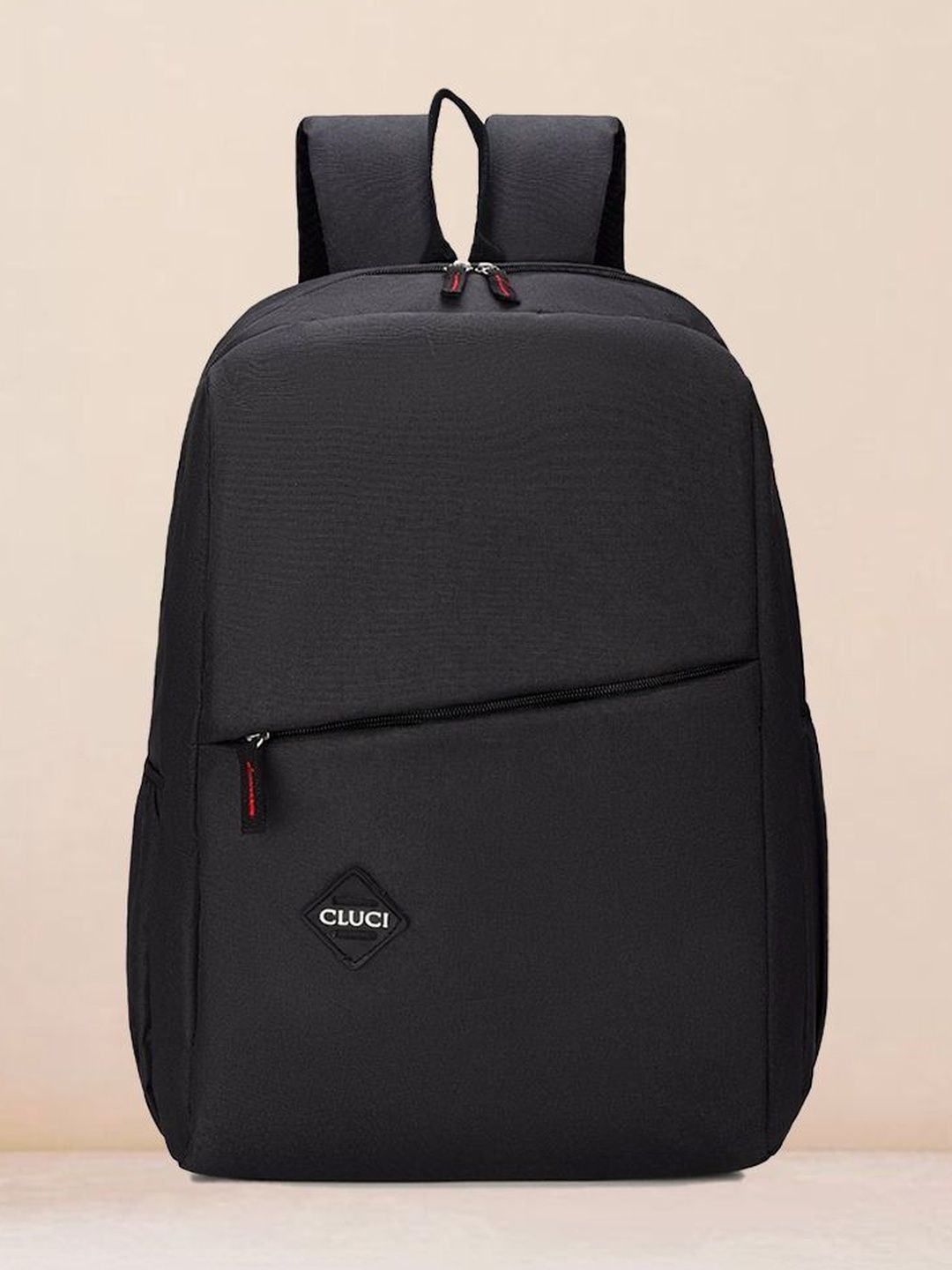 Cluci Men Brand Logo Embroidered Backpack with Anti-Theft-picture-56