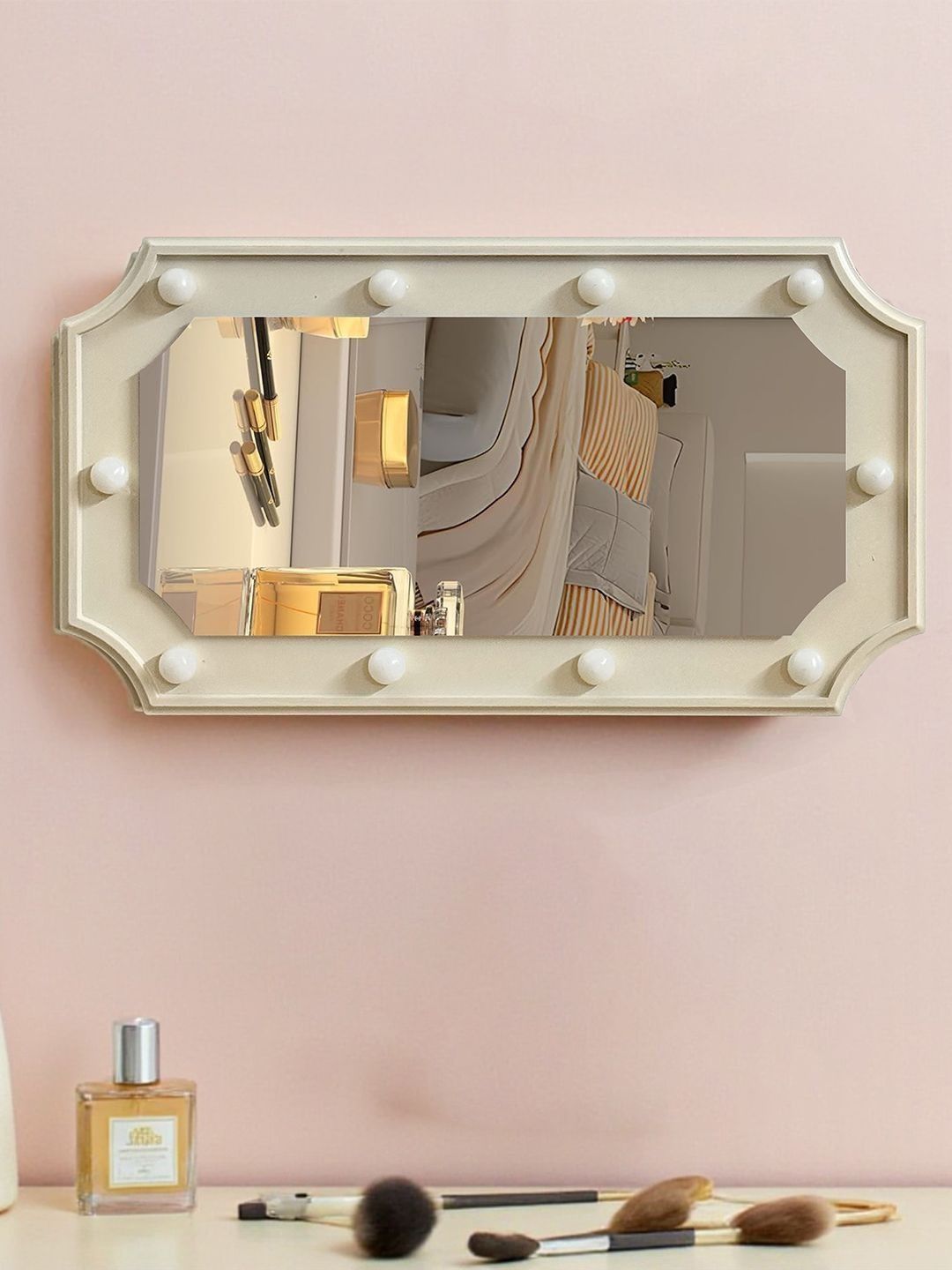 Art Street Off White Plastic Decor Wall Mirror-image-48