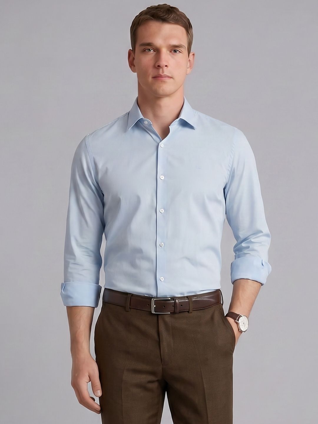 Arrow Pure Cotton Formal Shirt-picture-58
