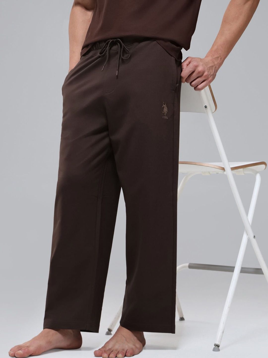 U.S. Polo Assn. Mid-Rise Straight Lounge Pants-picture-22