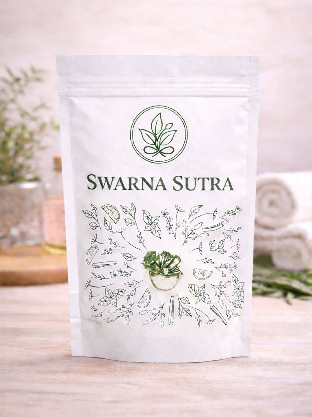 SWARNA SUTRA Unisex Skin And Hair Orange Powder for Soothing & Clensing- 100g-image-39