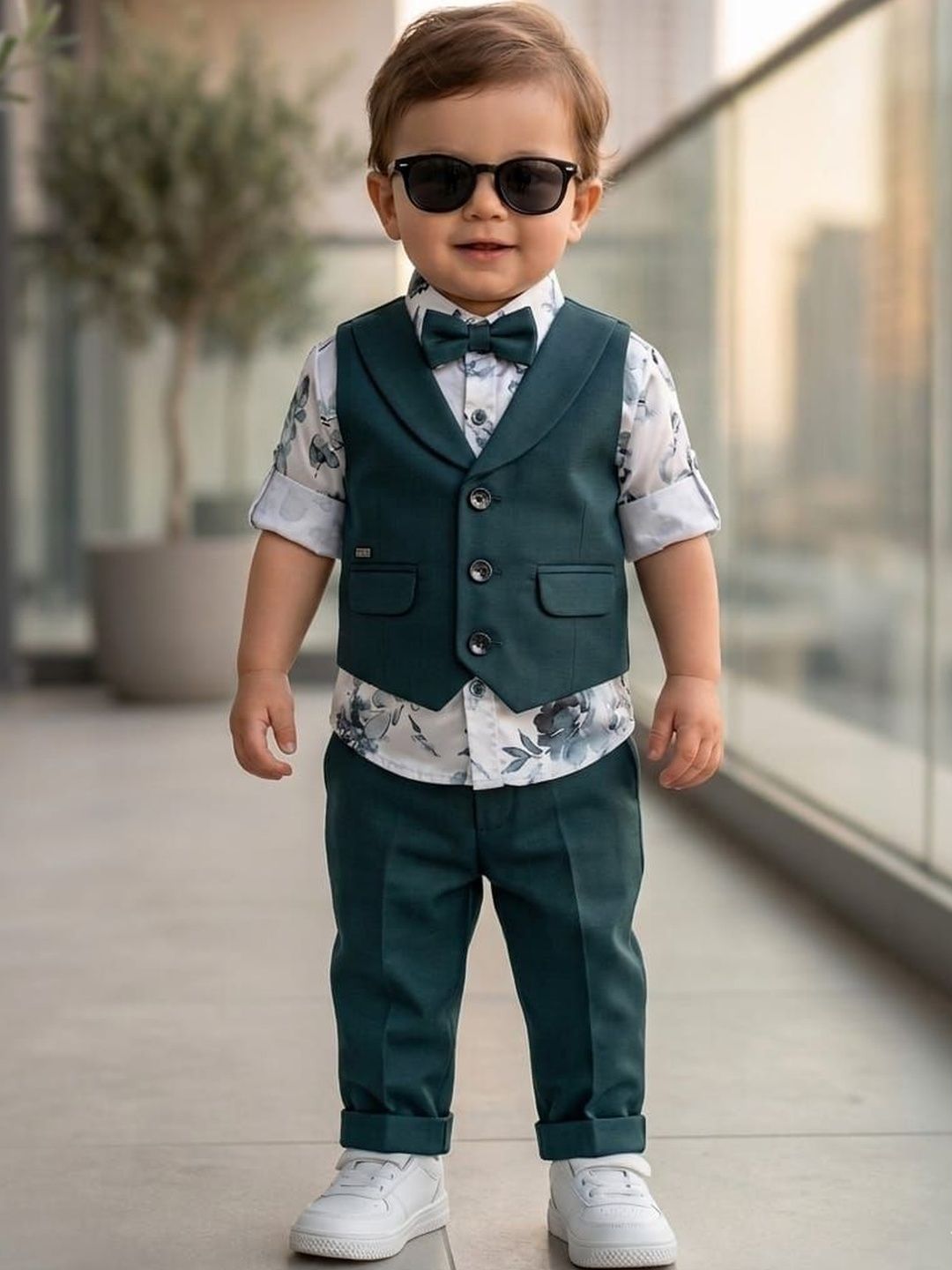 NEMI CREATION Boys Printed Shirt with Trousers-picture-41