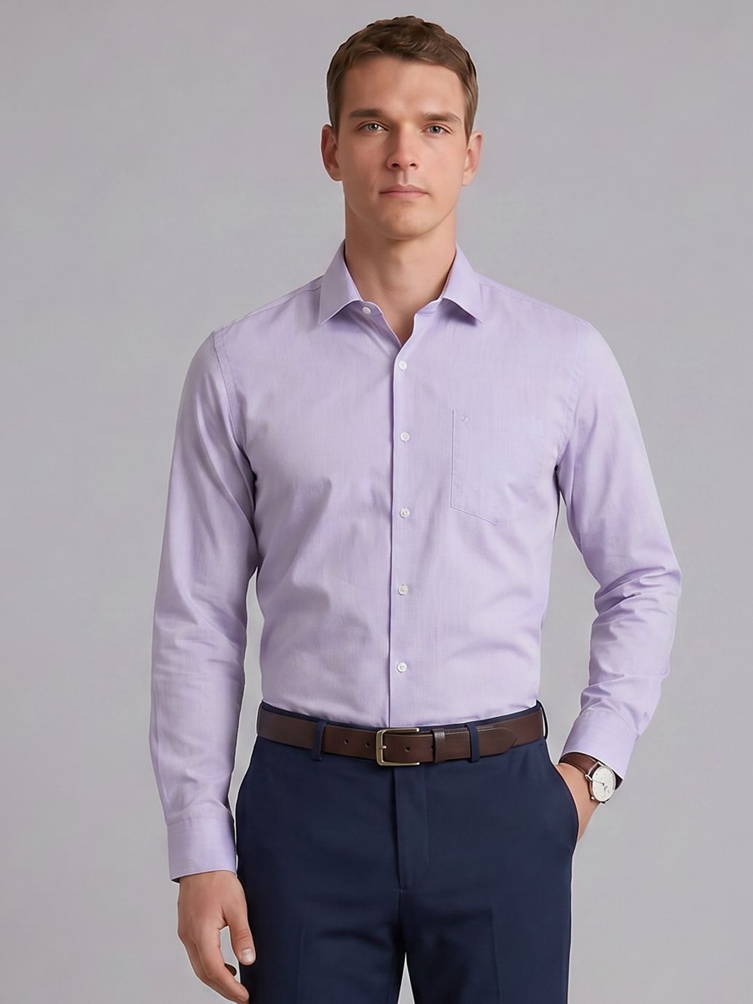 Arrow Pure Cotton Formal Shirt-picture-10