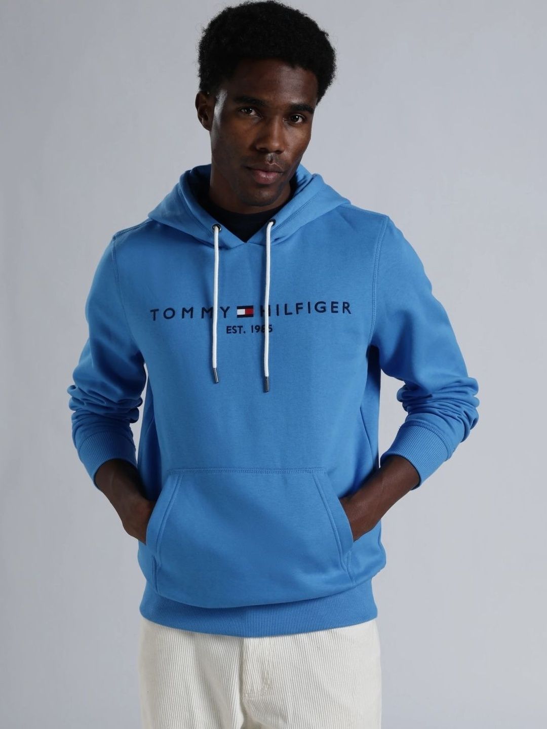 Tommy Hilfiger Men Printed Hooded Sweatshirt-picture-24