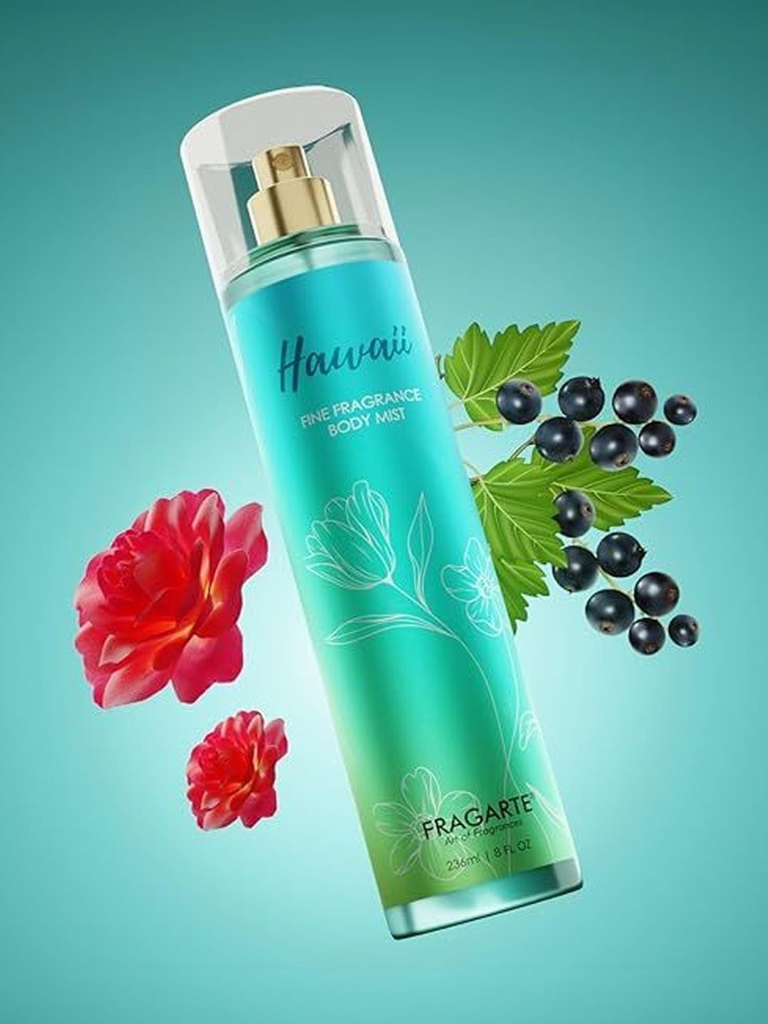 FRAGARTE Hawaii Body Mist - 236 ml