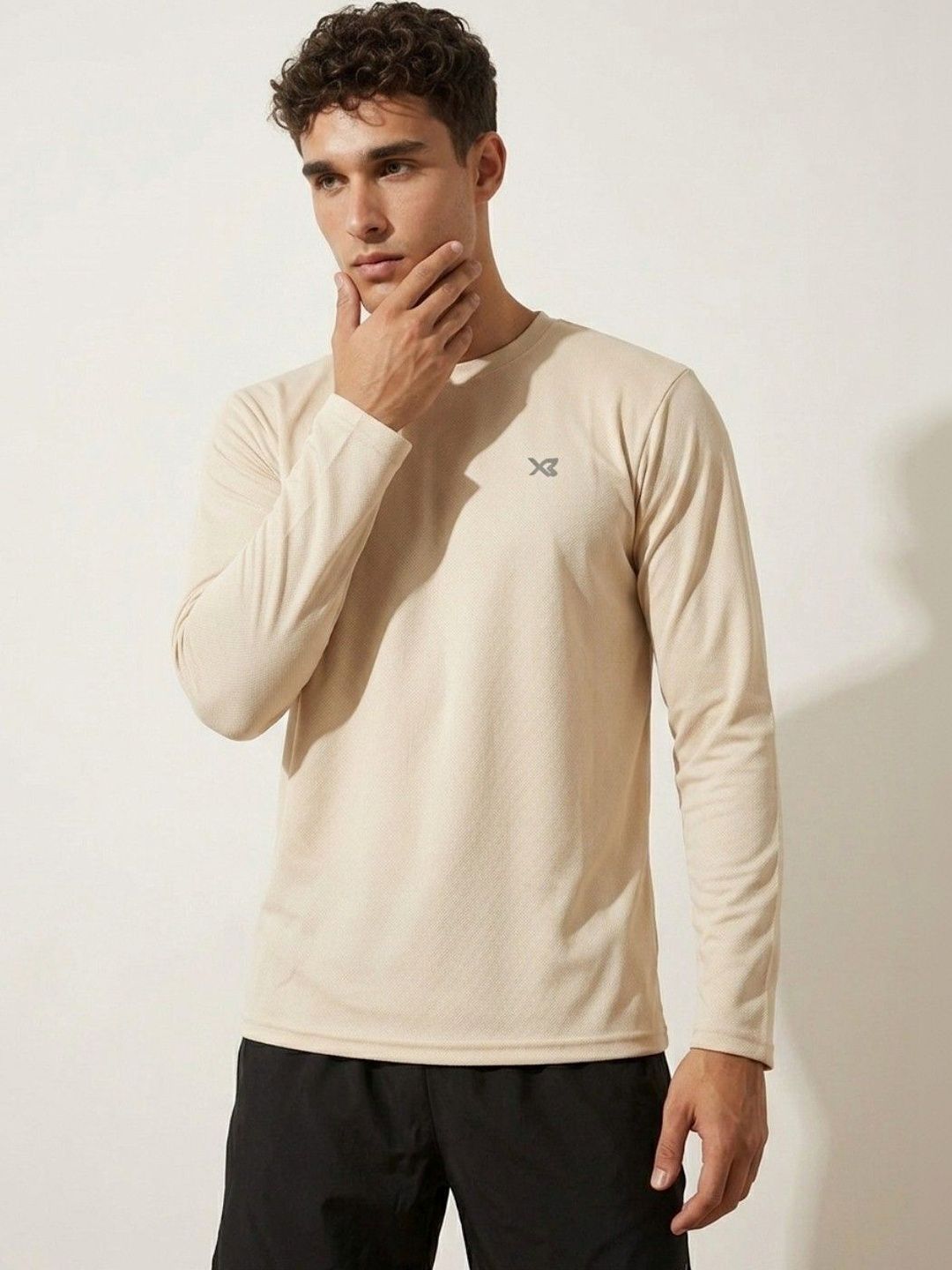 CROSS BENCH Men Brand Logo T-shirt-picture-25