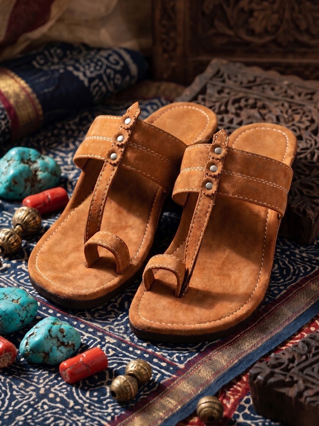 Anouk Men One Toe Flats-picture-14