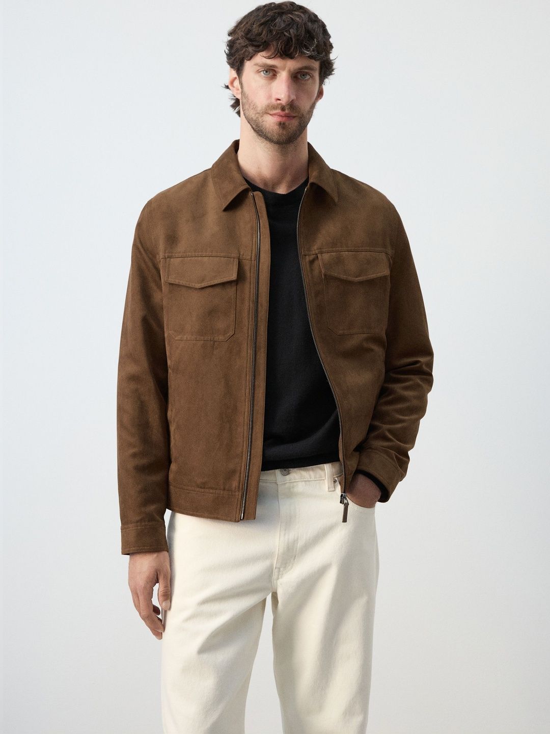 MANGO MAN Men Lightweight Tailored Jacket-picture-53