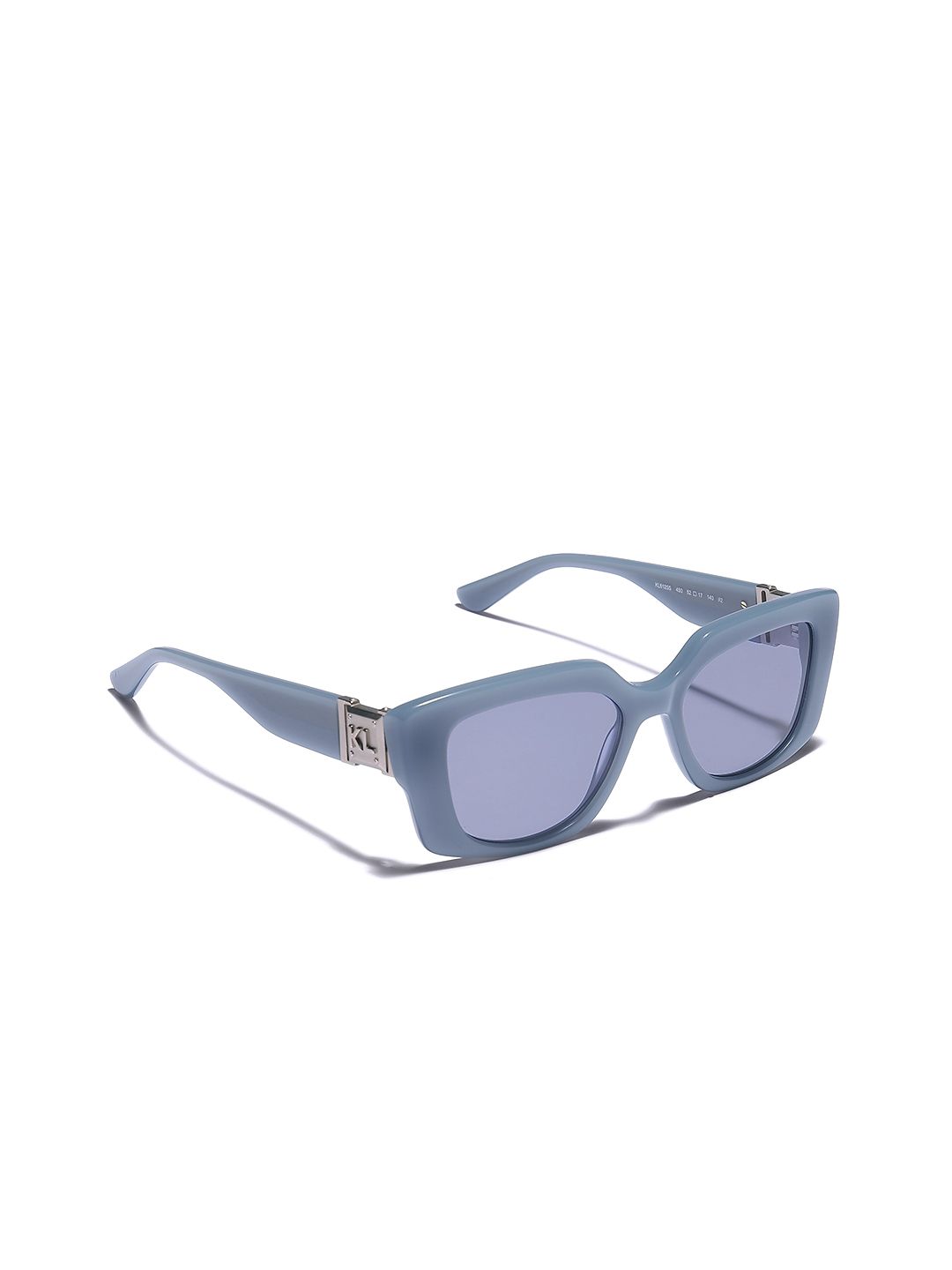Karl Lagerfeld Women Blue Lens & Blue Rectangle Sunglasses with-image-28