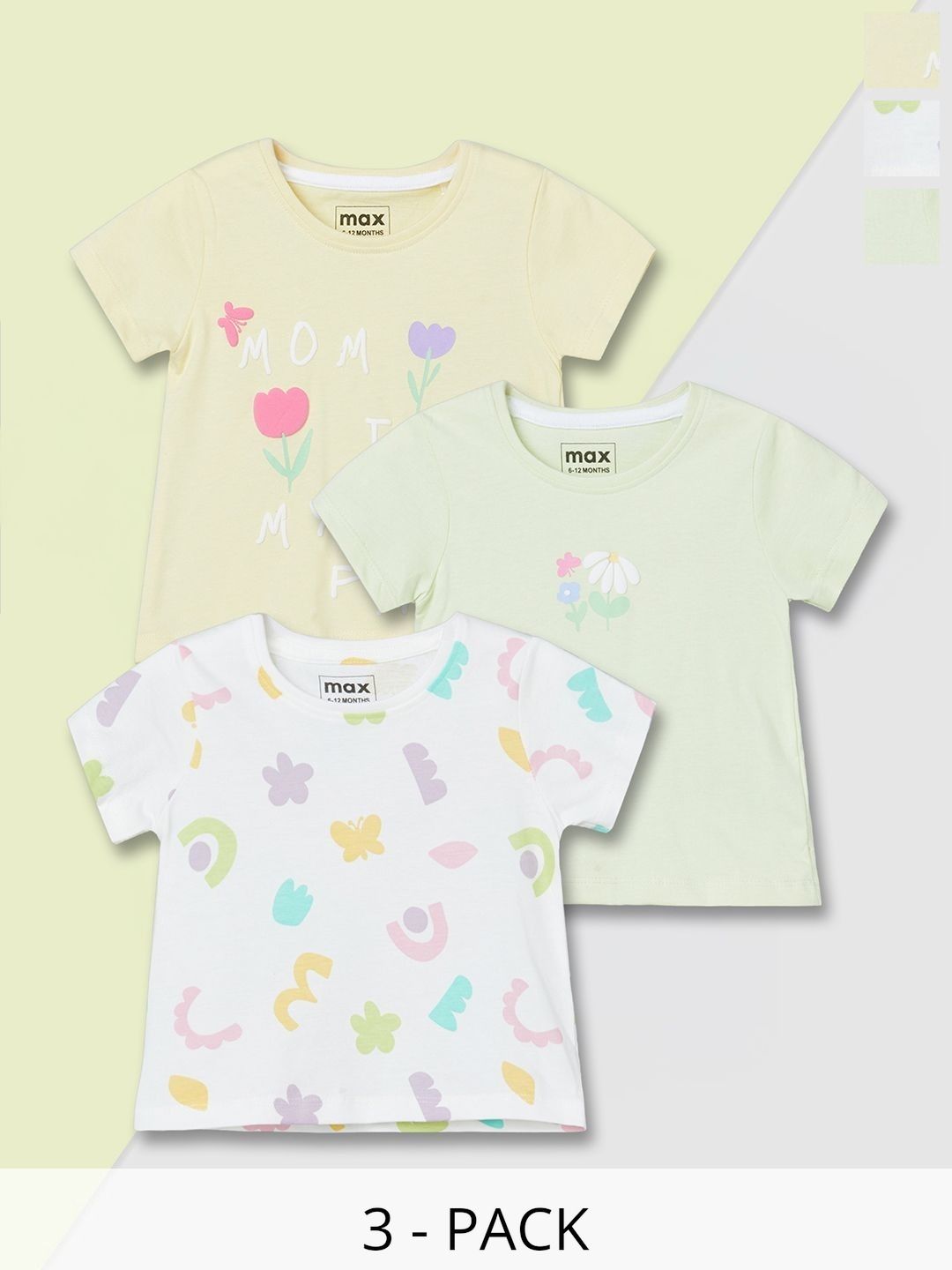 max Girls 3 Printed T-shirt-picture-30