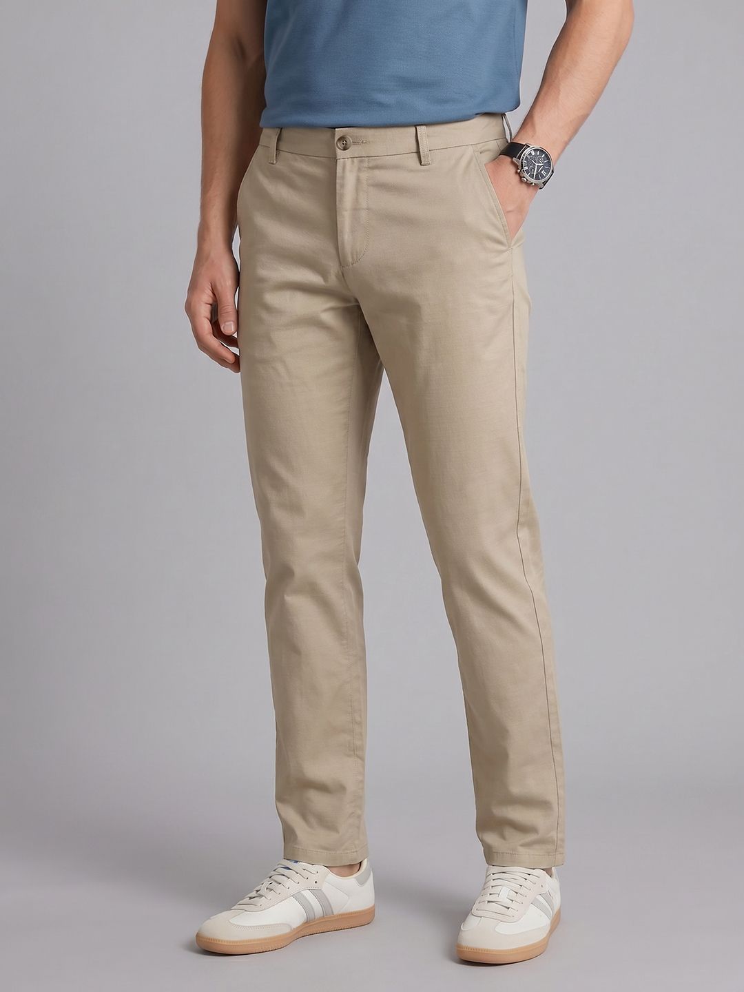 Arrow Sport Men Slim Fit Trousers-picture-22