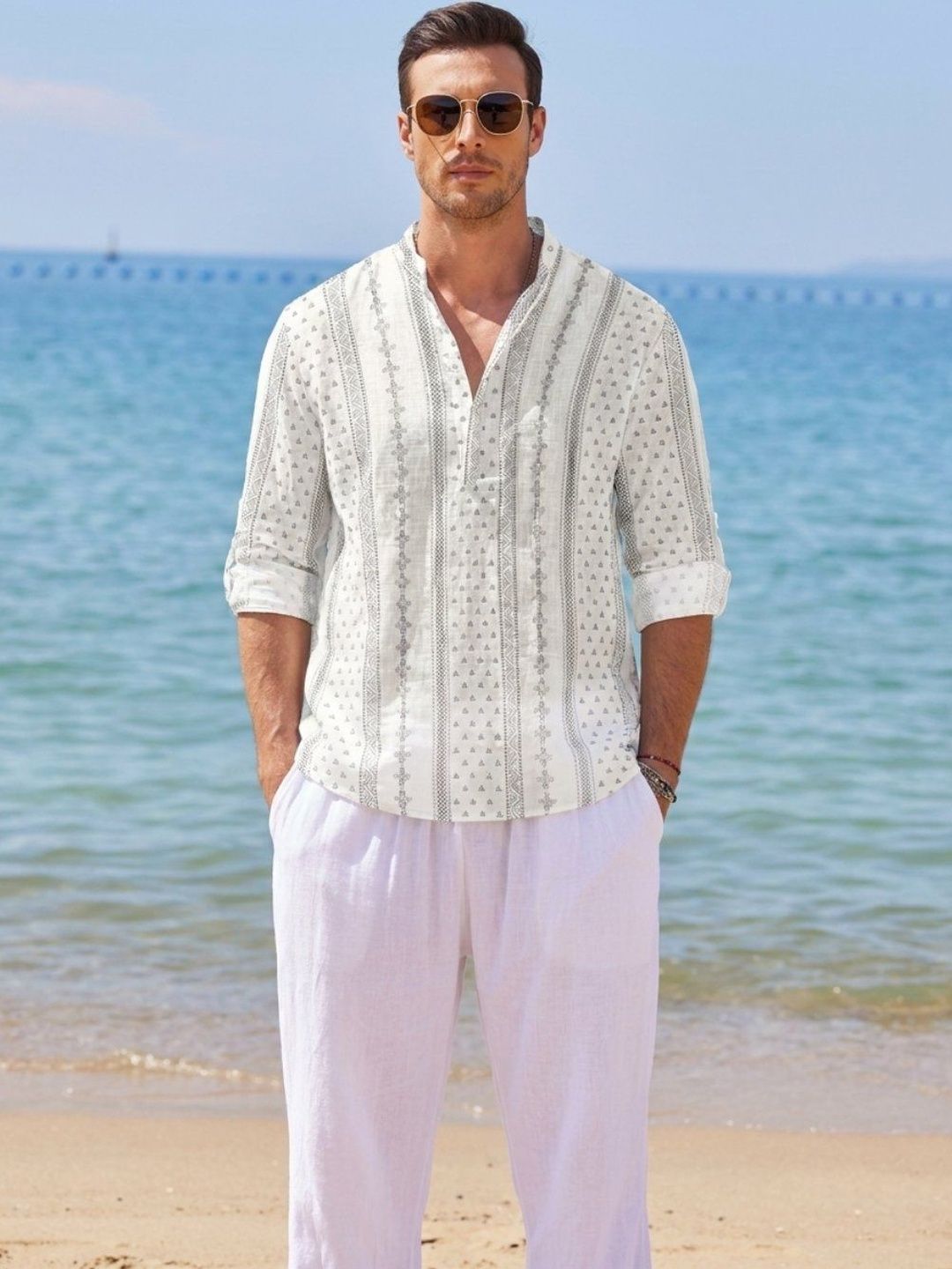 Zombom Men Standard Casual Shirt-picture-11
