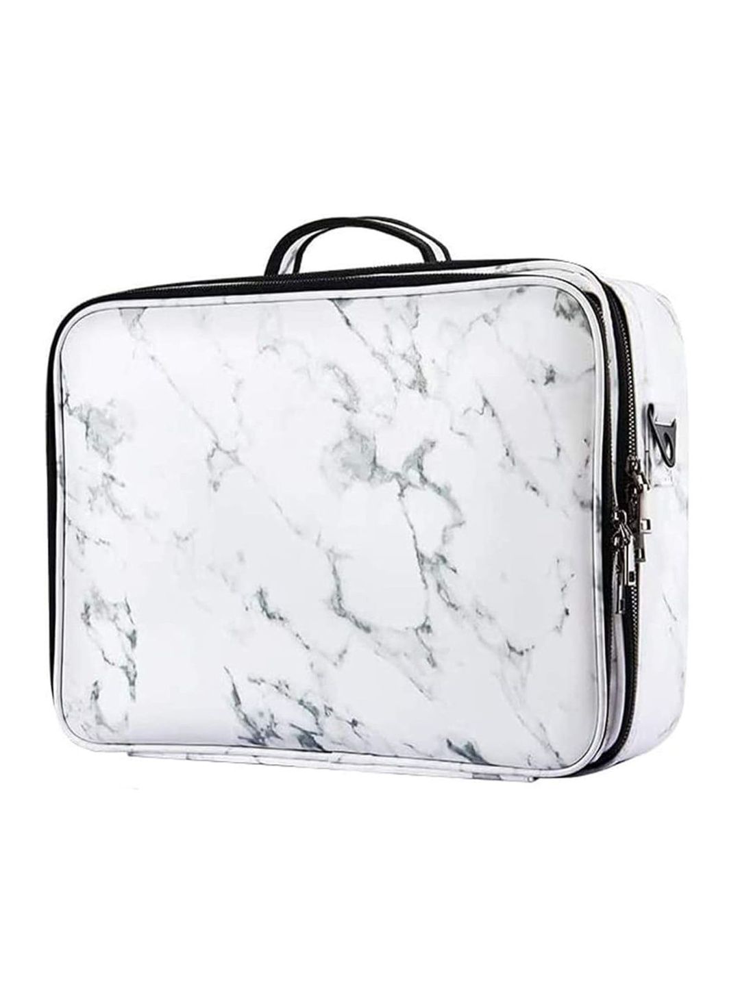 HOUSE OF QUIRK White Set of 1 Regular Makeup Organiser Organisers-picture-21