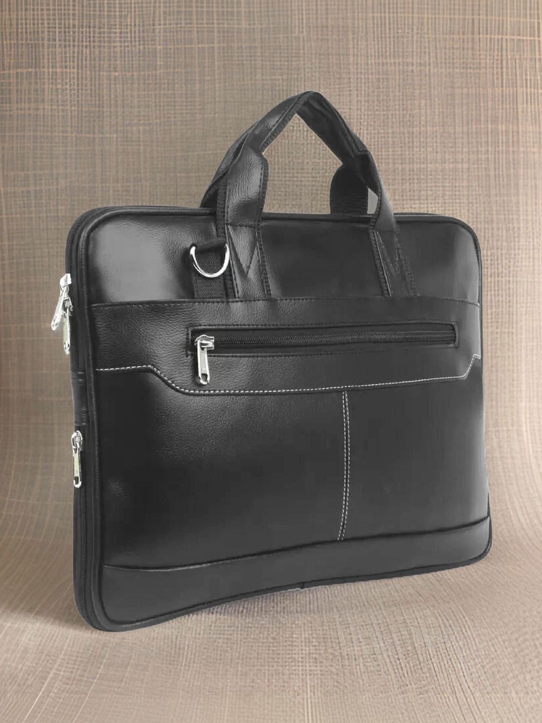 JAIRAJ Men Contrast Detail Backpack