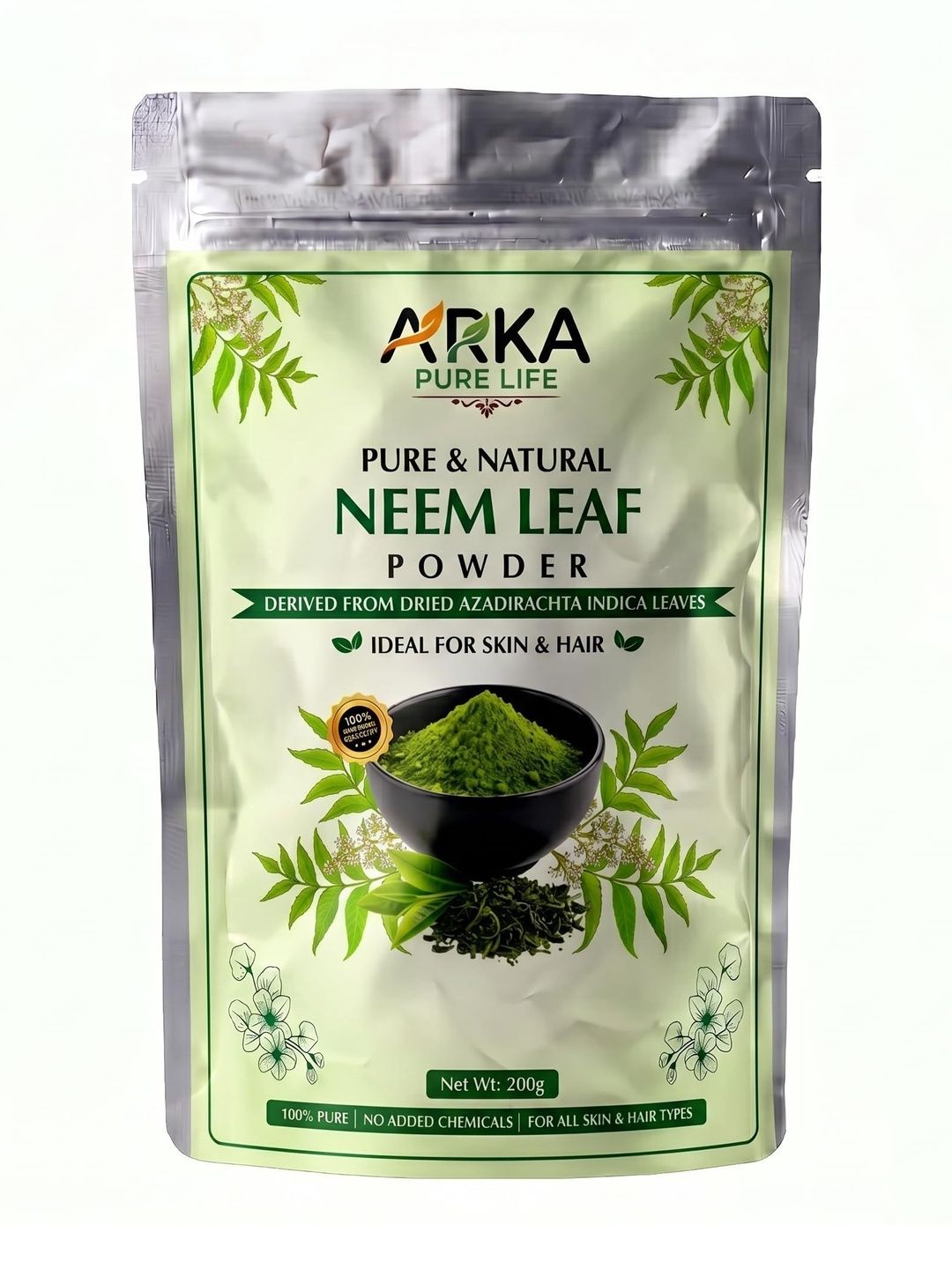 Arka Pure Life Natural Neem Leaf Powder 200 g-picture-15