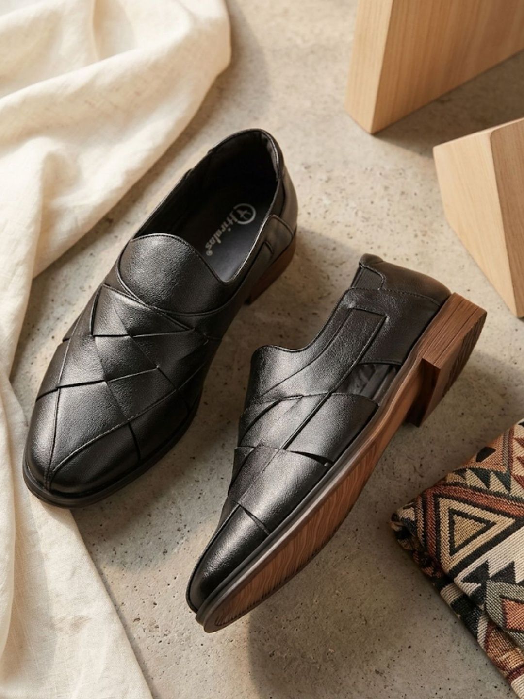 HIROLAS Men Ethnic Shoe-Style Sandals-picture-56