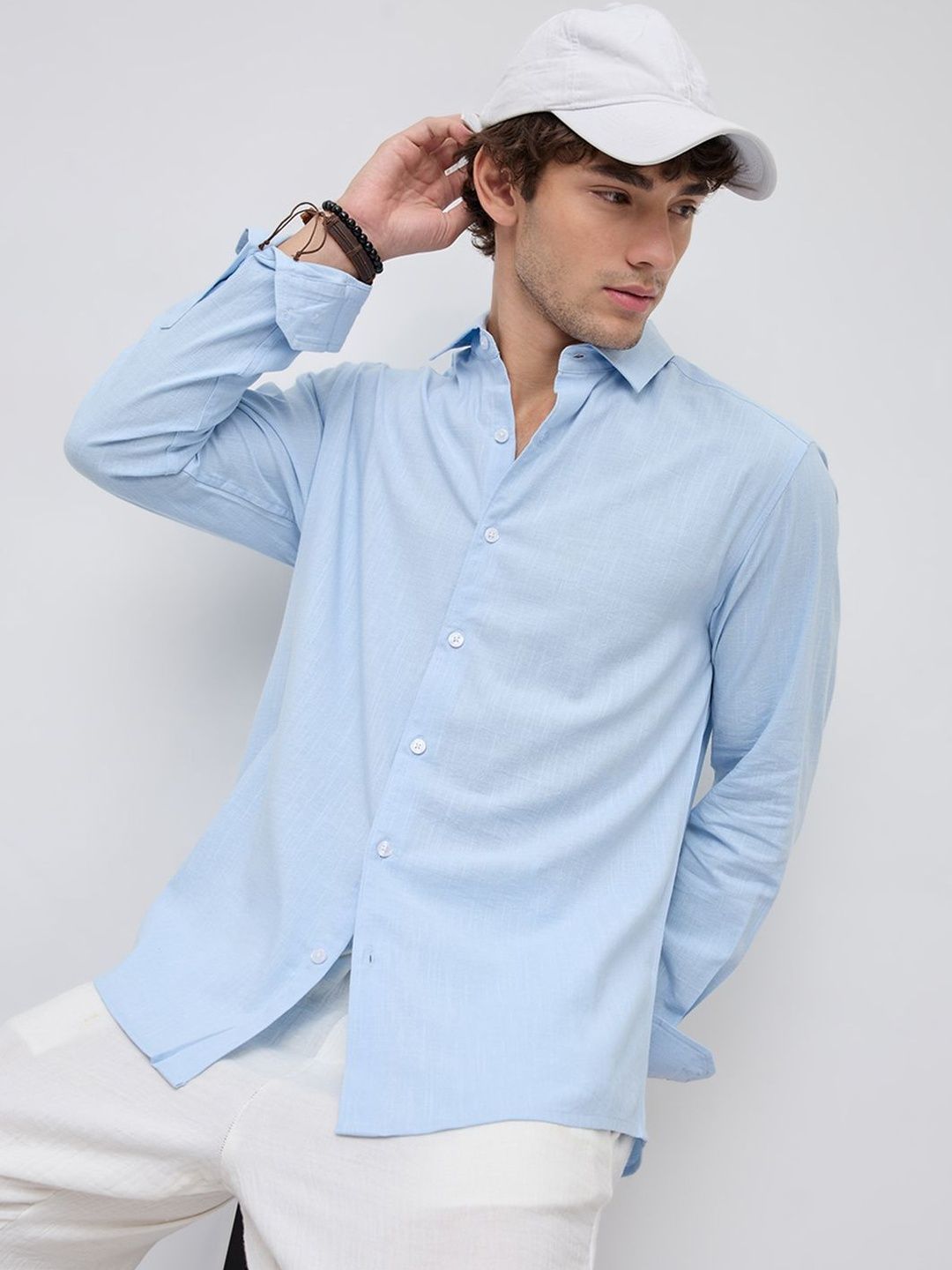 VASTRADO Men Classic Slim Fit Casual Shirt-picture-16
