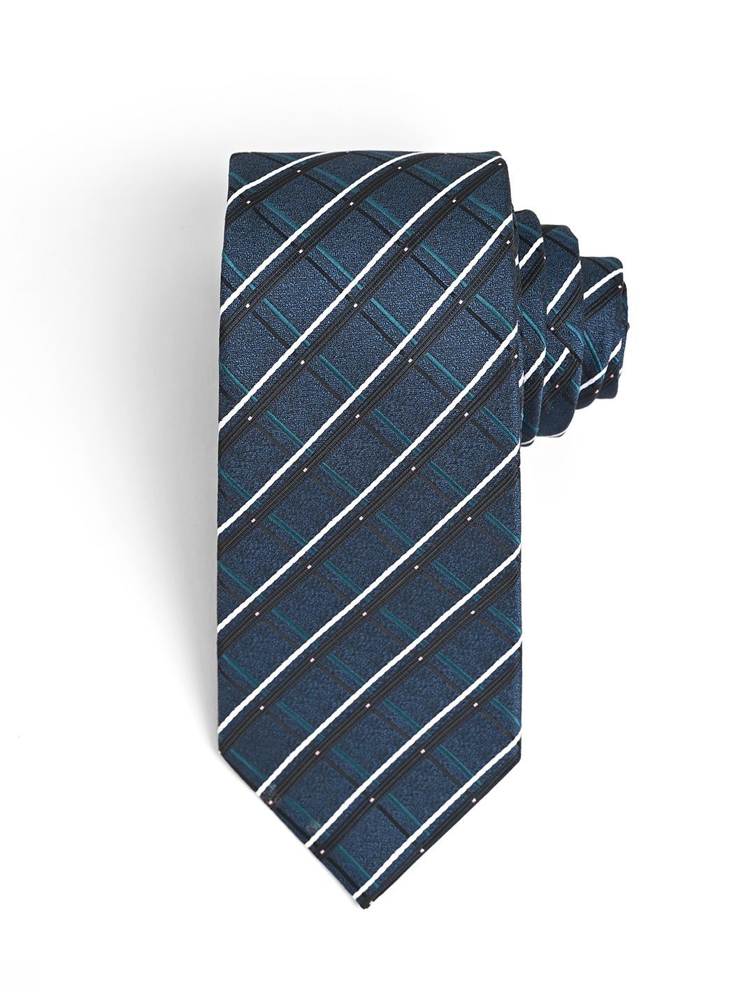 Cazzano Men Checked Skinny Tie-picture-13