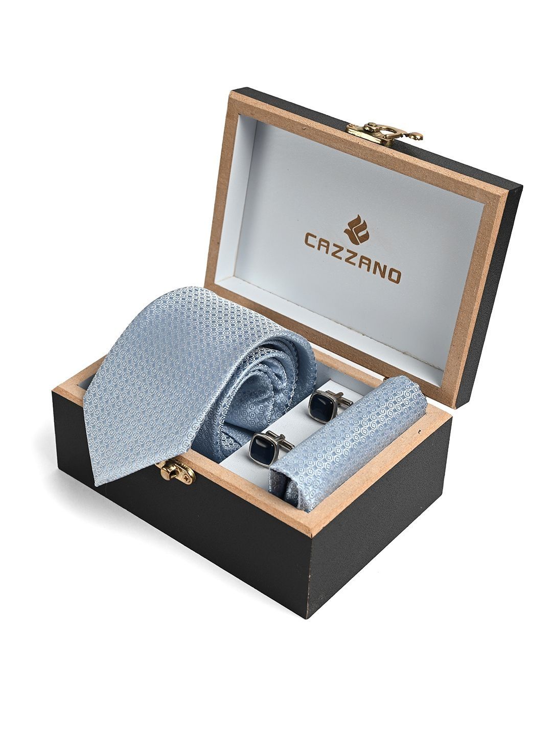 Cazzano Men Printed Ties & Cufflinks-picture-10